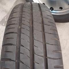 155/65R14  アルミ　タイヤ4本セット　No.68の画像