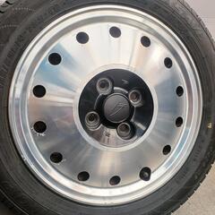 155/65R14  アルミ　タイヤ4本セット　No.68の画像