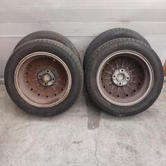 155/65R14  アルミ　タイヤ4本セット　No.68の画像