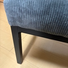 ベンチ×2点　アイアンファブリックスツール　　の画像