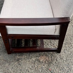 【¥0】【引き取り限定】2人掛けソファの画像