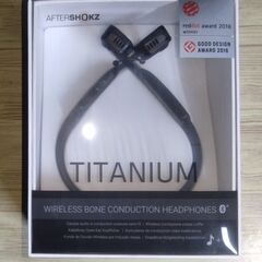 ＃５．SHOKZ TITANIUM　ワイヤレス骨伝導イヤホン　ブラック