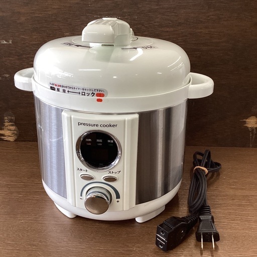 美原店　2021年製　水受け欠品　動作◎ アルファックス・コイズミ リブセトラ 電気圧力鍋(1.2l)