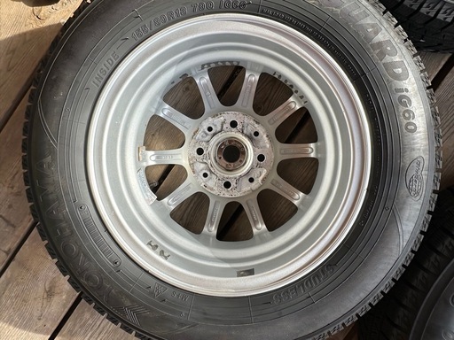 スタッドレスタイヤホイール155/80R13