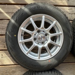 スタッドレスタイヤホイール155/80R13の画像