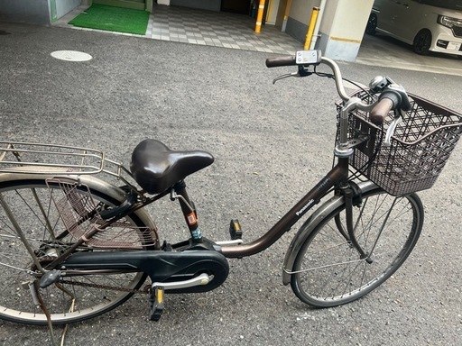 電動アシスト自転車　パナソニック　（受け渡し者決定しました）　　