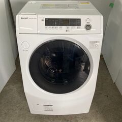 【D-316】SHARP　ドラム式洗濯乾燥機　ES-H10F　2...