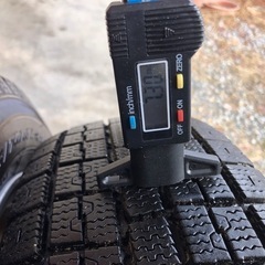 冬タイヤ ★ 165/70R14 ★ ダイハツ純正アルミ付き ★ 深溝!バリ山!国産スタッドレス 4本組 ★ タント ムーヴ コペン ミラ の画像