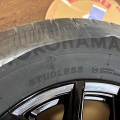 後期プラド　スタッドレスタイヤ　ホイール付き　265/65r17の画像