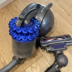 Dyson DC46 キャニスター掃除機 グレー/青の画像