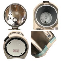 24R581 ジ3 TIGER タイガー マイコン電動ポット PDJ-ｇ220 アーバンベージュCU 2.2L 中古品の画像