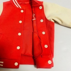 【UNIQLO ×Disney・ミニーマウス】　ブルゾン　ジャケット　80サイズの画像