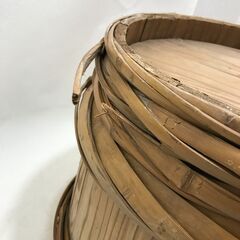 樽 空樽 木製 アンティーク 当時物 レトロ 直径約36cm 高さ約33cm ★K2884Zの画像