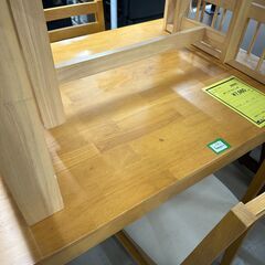 ジモティ来店特価!!　2人ダイニングセット　ナチュラル　　J-1...