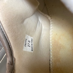 【未使用】スニーカー 27センチの画像