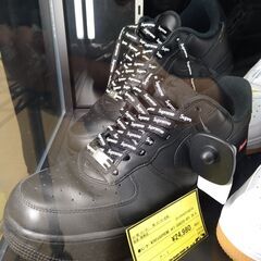 【C608】スニーカー NIKE×SUPREME AF1 CU9...