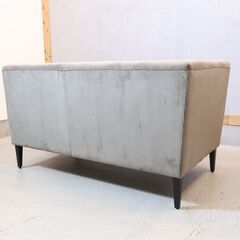 CRASH GATE(クラッシュゲート)ノットアンティークスのGRESS(グレス) 片肘2人掛けソファーです。ヴィンテージライクのフォルムはブックリンスタイルや西海岸スタイルにおススメのベンチソファ♪の画像