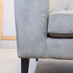 CRASH GATE(クラッシュゲート)ノットアンティークスのGRESS(グレス) 片肘2人掛けソファーです。ヴィンテージライクのフォルムはブックリンスタイルや西海岸スタイルにおススメのベンチソファ♪の画像