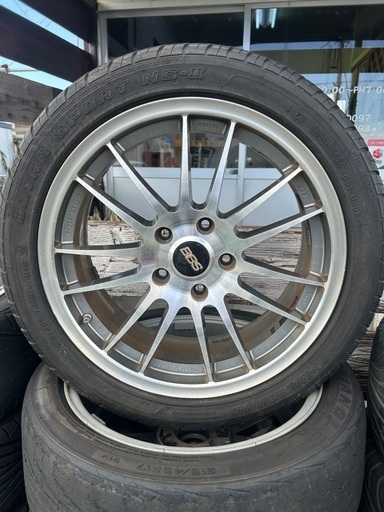 BBS17インチアルミセット