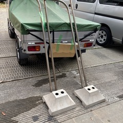 ステンレス物干し台　決まりました