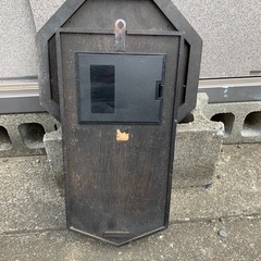 昔のボンボン時計の画像