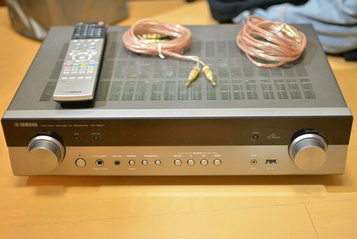 スピーカー（D-309E）2本とAVアンプ（RX-S601）セット