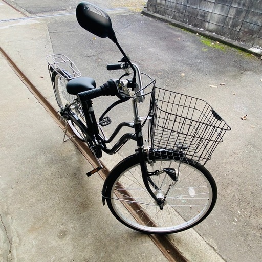 丸石サイクル 変速機付自転車26インチママチャリ (強炭酸) 関の自転車