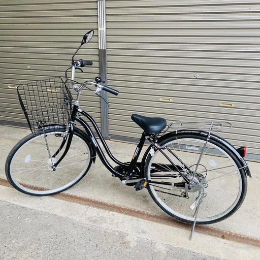 丸石サイクル 変速機付　自転車　26インチ　ママチャリ