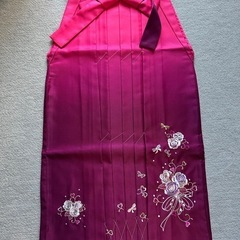新品　袴 刺繍付　卒業式　着物格安セット