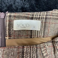 チェックタイトスカートの画像