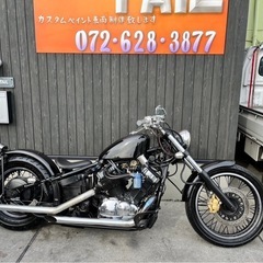 ★55万円　ドラッグスター400 前後タイヤバリ山！セル1 実働...