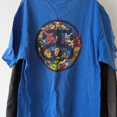 ☆古着　STUSSY　ステューシー　✕　マーベル　Tシャツ　サイ...