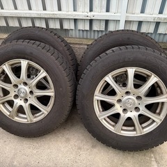 【購入者決定！】スタッドレスタイヤ 205/65R/15アルミ付...