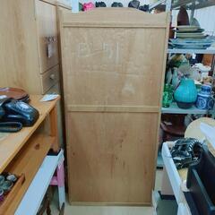 ワードローブ☆木目・状態良、収納、大容量【浜村鹿野温泉ICから3分 買取本舗 宮本リサイクル 営業時間9～19時 定休日水曜のみ←連絡できませんm(_ _)m】の画像
