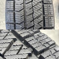 タ6 美品 軽自動車用 LEBEN ブリザック VRX2 22年 155/65R14 バリ山スタッドレスの画像