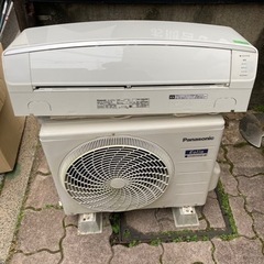 【ジモティー割】Panasonic 2018年製 6〜8畳 ルームエアコン
