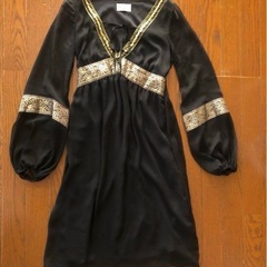 🌸500円商品✖️3つで1000円❗️ まとめ買いがお得❣️】美品】定価18000円　mingy ワンピース　アジアンパーティドレスの画像