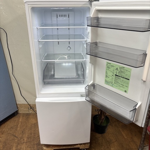 I394 ? 2022年製♪ TOSHIBA 冷蔵庫 (153L) ⭐ 動作確認済 ⭐ クリーニング済