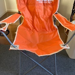 アウトドア折り畳みチェアの画像