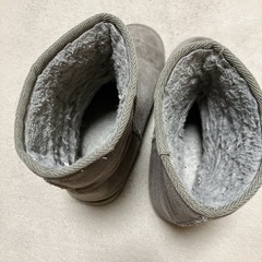 ムートンブーツ　Sサイズ　グレー
の画像