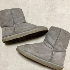 ムートンブーツ　Sサイズ　グレー
の画像