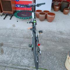 CANNONDALE☆クロスバイク☆AV1061-2819☆ブラック・ホワイト・グリーン、変速、【浜村鹿野温泉ICから3分 買取本舗 宮本リサイクル 営業時間9～19時 定休日水曜のみ←連絡できませんm(_ _)m】の画像