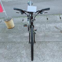 CANNONDALE☆クロスバイク☆AV1061-2819☆ブラック・ホワイト・グリーン、変速、【浜村鹿野温泉ICから3分 買取本舗 宮本リサイクル 営業時間9～19時 定休日水曜のみ←連絡できませんm(_ _)m】の画像