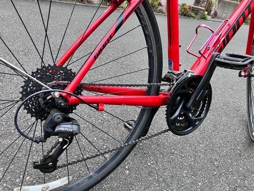 チェーン ブレーキ クランク他交換済 GIANT ESCAPE RX3  27段