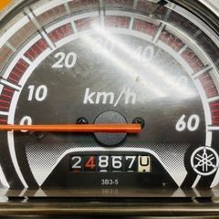 24867km ★始動動画あり★ VOX SA31J ヤマハ 原付の画像