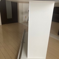 カウンターテーブル、チェア2脚セットの画像