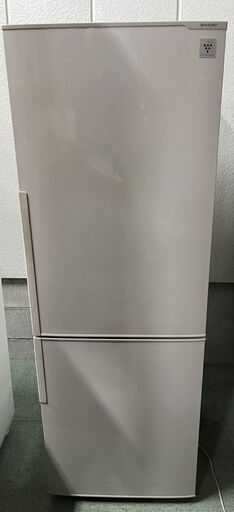 SHARP シャープ プラズマクラスター 2ドア ノンフロン冷凍冷蔵庫 271L（冷蔵169L・冷凍102L） SJ-PD27A-C 2015年製