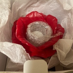 キャンドルホルダーとキャンドル　の画像