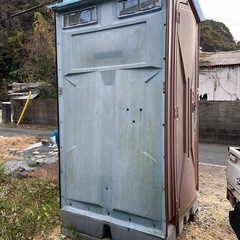 現場便所の画像