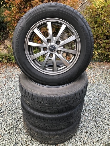15インチ アルミホイール　スタッドレス　タイヤ付き